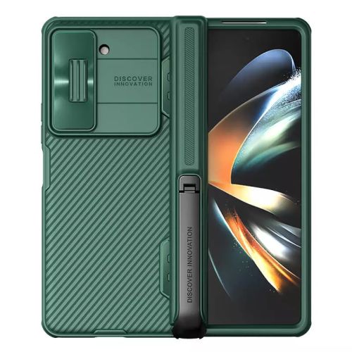 Futrola - maska Nillkin CamShield Fold za Samsung F946B Galaxy Z Fold 5 5G (with stand) zelena.