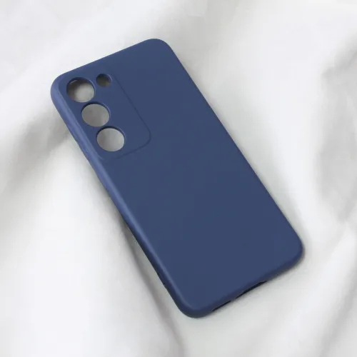 Futrola - maska Teracell Soft Velvet za Samsung S911B Galaxy S23 tamno plava.