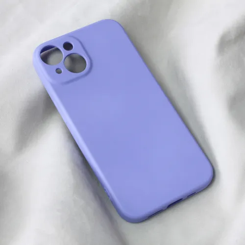 Futrola - maska Teracell Soft Velvet za iPhone 14 6.1 ljubicasta.