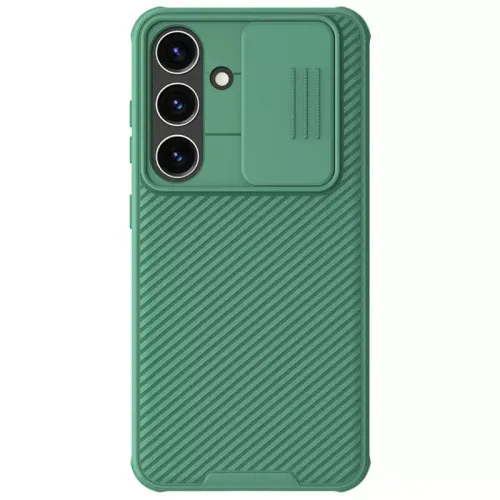 Futrola - maska Nillkin CamShield Pro za Samsung S926B Galaxy S24 Plus zelena.
