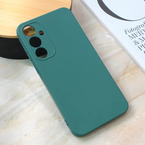 Futrola - maska Teracell Giulietta za Samsung A356B Galaxy A35 5G mat zelena.