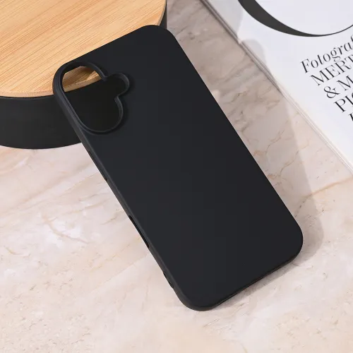 Futrola - maska Teracell Giulietta za iPhone 16 6.1 mat crna.