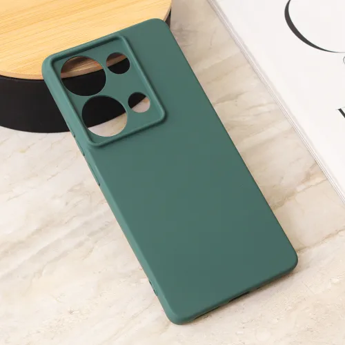 Futrola - maska Teracell Giulietta za Xiaomi Redmi Note 13 Pro 4G (EU) mat zelena.