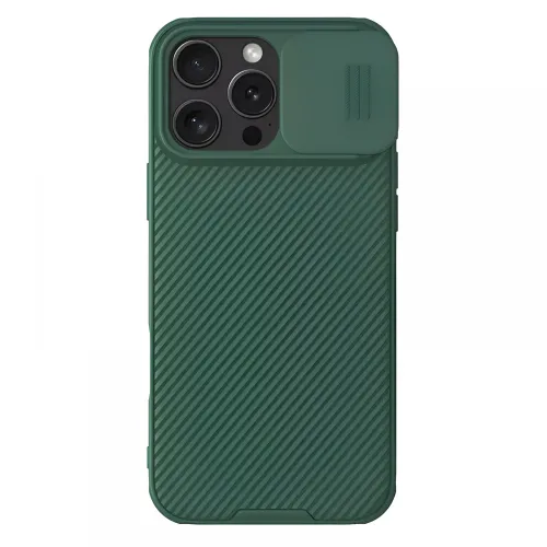 Futrola - maska Nillkin CamShield Pro za iPhone 16 Pro 6.3 zelena.