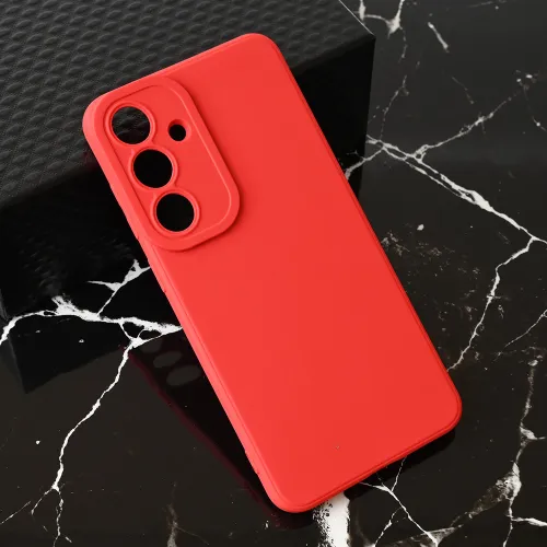 Futrola - maska Teracell Giulietta za Samsung S936 Galaxy S25 Plus mat crvena.