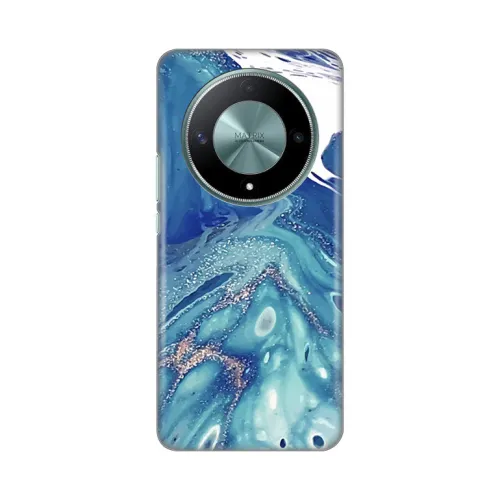 Silikonska futrola - maska print za Huawei Honor Magic 6 lite Blue Marble.