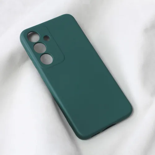 Futrola - maska Teracell Soft Velvet za Samsung S711 Galaxy S23 FE tamno zelena.