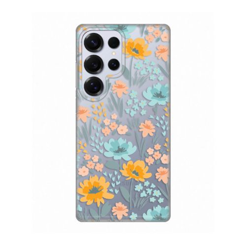 Silikonska futrola - maska print Skin za Samsung S938 Galaxy S25 Ultra Lovely Flowers.