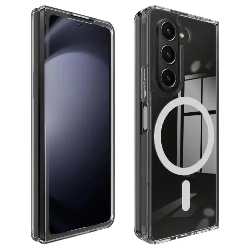 Futrola - maska Magsafe za Samsung Galaxy Z Fold 6 5G Transparent.