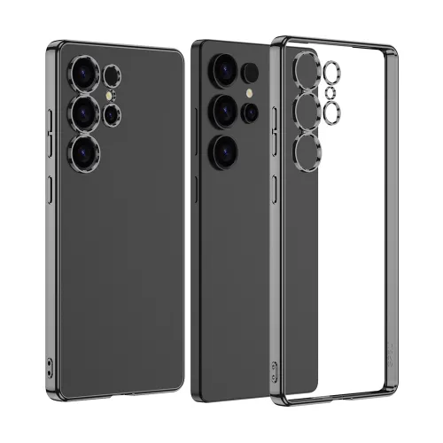 Futrola - maska S REFLECTION za Samsung S938 Galaxy S25 Ultra 5G crna (GKK case) (MS).