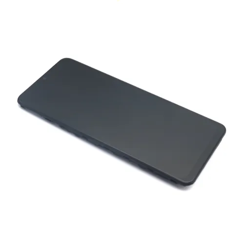 LCD ekran / displej za Samsung A125F/A127F Galaxy A12/A12 Nacho + touchscreen + frame black Full Original EU (GH82-24491A) (MS).
