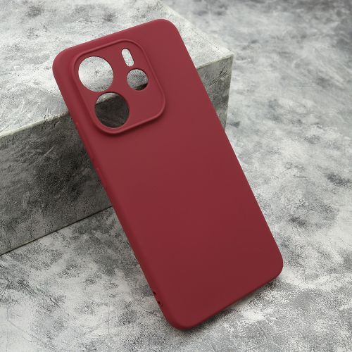 Futrola - maska GENTLE COLOR za Xiaomi Redmi Note 14 4G (Global) bordo (MS).