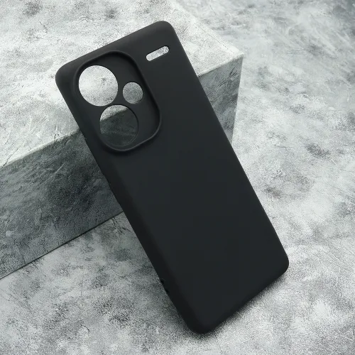Futrola - maska GENTLE COLOR za Xiaomi Redmi Note 13 Pro Plus crna (MS).