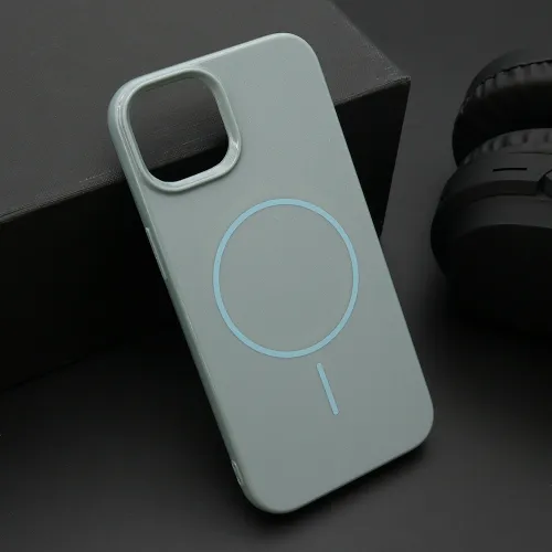 Futrola - maska JELLY MagSafe za iPhone 13 (6.1) mint (MS).