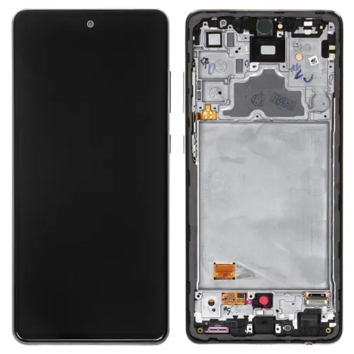 LCD ekran / displej za Samsung A725 Galaxy A72 4G + touchscreen + frame Black OLED.