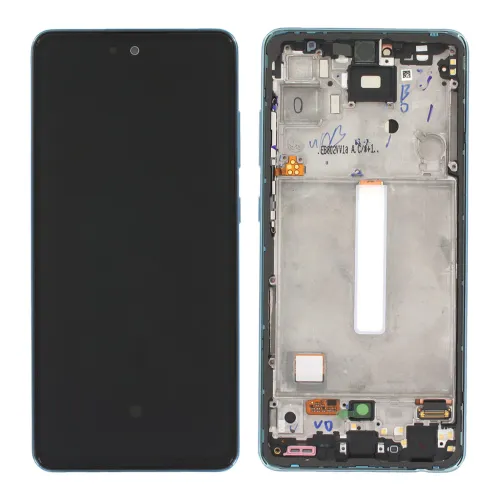 LCD ekran / displej za Samsung A525/Galaxy A52 2021 + touchscreen + frame Blue Service Pack Original/GH82-25524B.