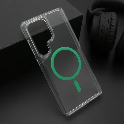 Futrola - maska AURA MagSafe za Samsung S938 Galaxy S25 Ultra 5G zelena (MS).