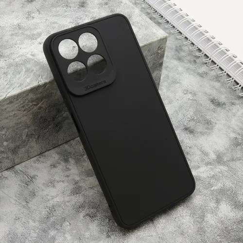 Futrola - maska Soft 3D camera za Honor X7c/Honor 200 Smart crna (MS).