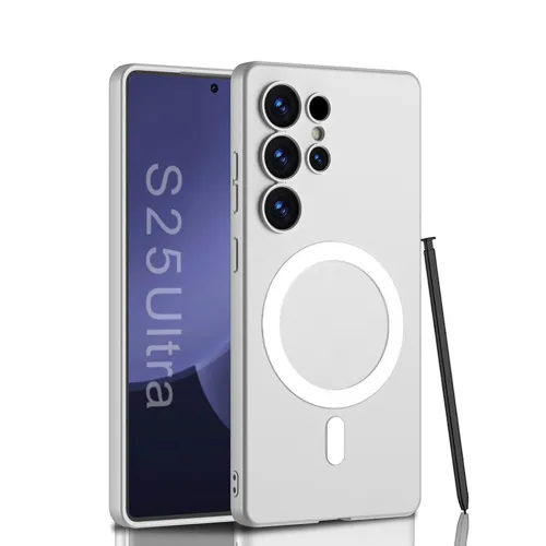Futrola - maska STYLISH MAGSAFE II za Samsung S938 Galaxy S25 Ultra 5G bela (GKK case) (MS).