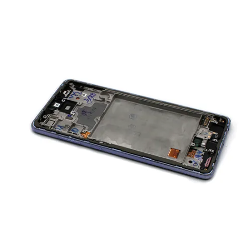 LCD ekran / displej za Samsung A725/A726 Galaxy A72/A72 5G + touchscreen + frame violet Full Original EU (GH82-25624C/25463C/25460C/25849C) (MS).