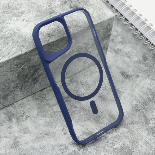 Futrola - maska GRIP GUARD MagSafe za iPhone 15 (6.1) plava (MS).