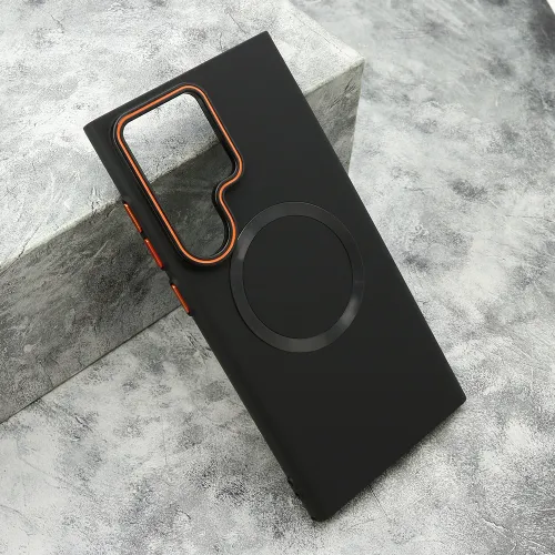 Futrola - maska PRO CASES MagSafe za Samsung S928 Galaxy S24 Ultra 5G crna (MS).