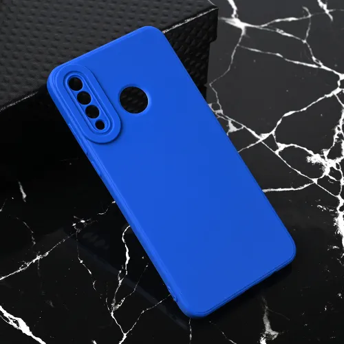 Futrola - maska Teracell Giulietta za Huawei P30 Lite mat plava.