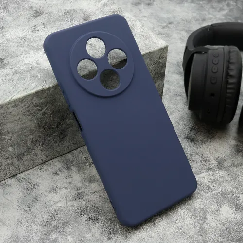 Futrola - maska VELVET TOUCH za Xiaomi Redmi 14C 4G/Redmi A4 5G tamno plava (MS).