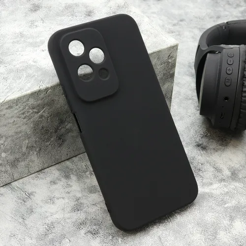 Futrola - maska VELVET TOUCH za Huawei Honor 200 Lite crna (MS).