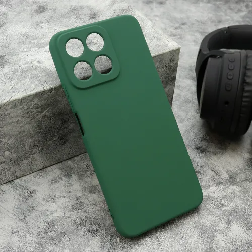 Futrola - maska VELVET TOUCH za Honor X7c/Honor 200 Smart tamno zelena (MS).