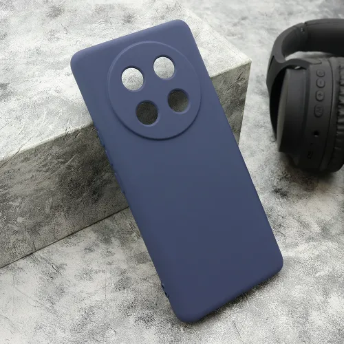 Futrola - maska VELVET TOUCH za Huawei Honor Magic 7 lite tamno plava (MS).