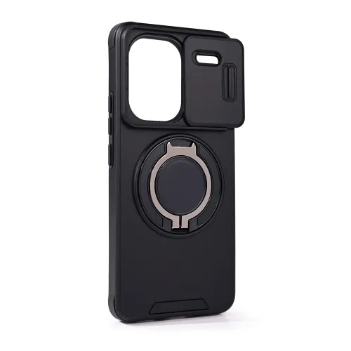 Futrola - maska CamShield Ring stand za Xiaomi Redmi Note 13 Pro Plus (EU) crna.