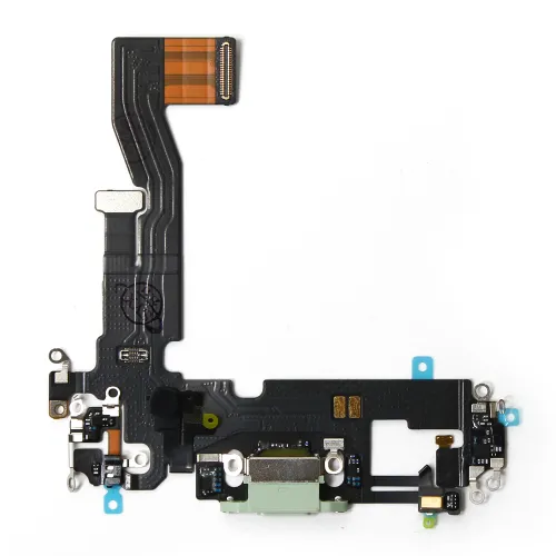 Flet kabl za iPhone 12 sa konektorom punjenja Green.