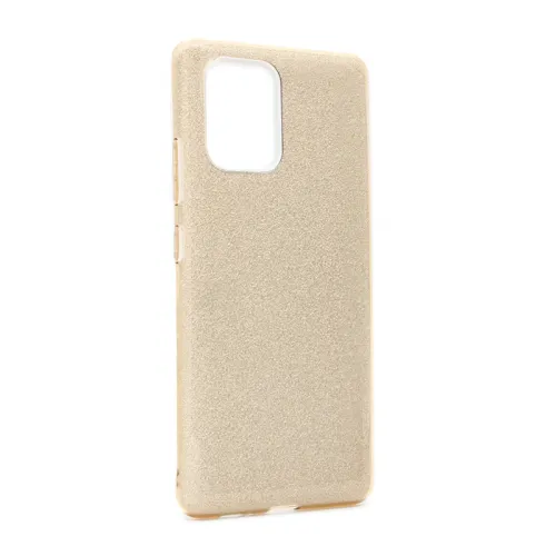 Futrola - maska Crystal Dust za Samsung A915F Galaxy A91/S10 Lite zlatna.