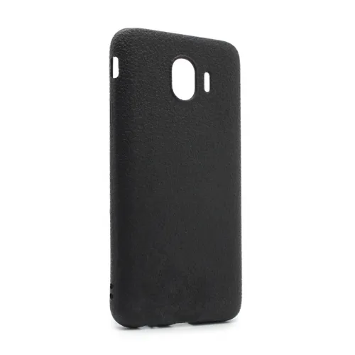 Futrola - maska Leather Look za Samsung J400 Galaxy J4 (2018) (EU) crna.
