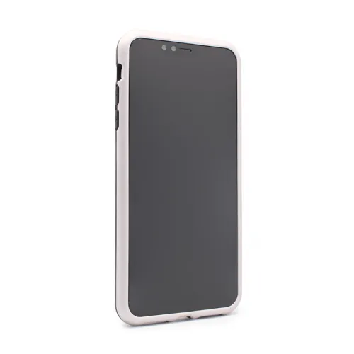 Futrola - maska Magnetic Cover za iPhone XS Max srebrna.