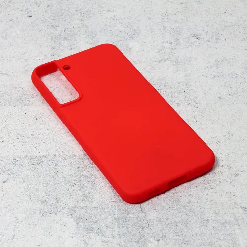 Futrola - maska Teracell Giulietta za Samsung Galaxy S22 Plus 5G mat crvena.