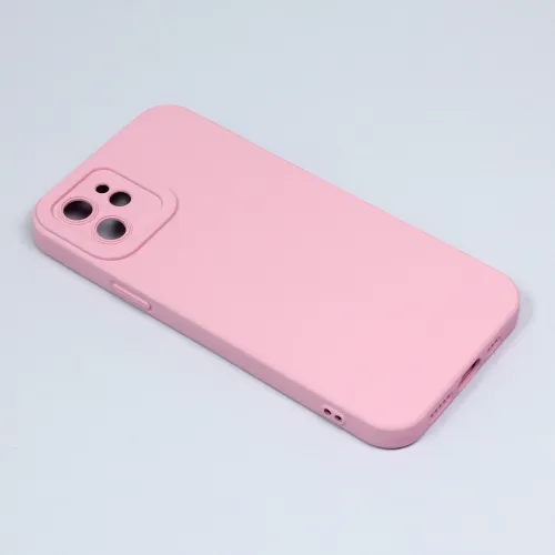 Futrola - maska Silikon Pro Camera za iPhone 12 6.1 roze.