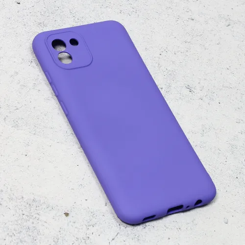Futrola - maska Teracell Giulietta za Samsung A035 Galaxy A03 mat ljubicasta.