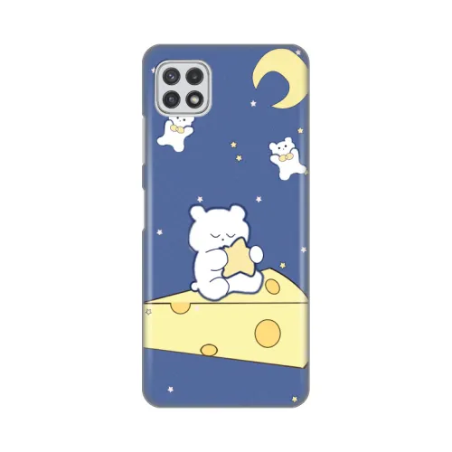 Silikonska futrola - maska print za Samsung A226 Galaxy A22 5G Dreamy Bear.