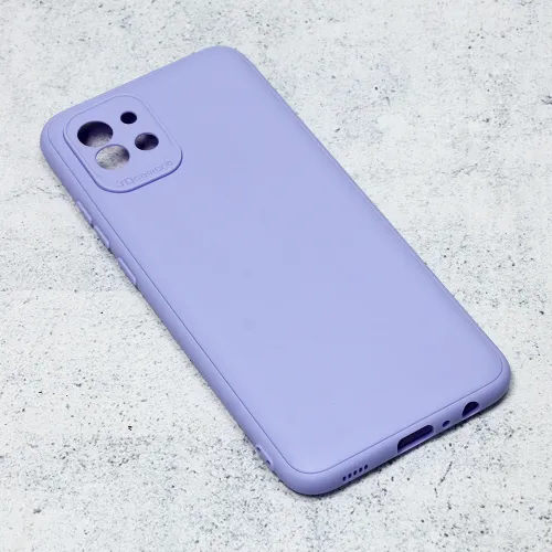 Futrola - maska 3D Camera za Samsung A035 Galaxy A03 (EU) ljubicasta.
