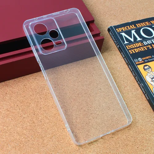 Silikonska futrola - maska Ultra Thin za Xiaomi Redmi Note 12 Pro 5G (EU) Transparent.