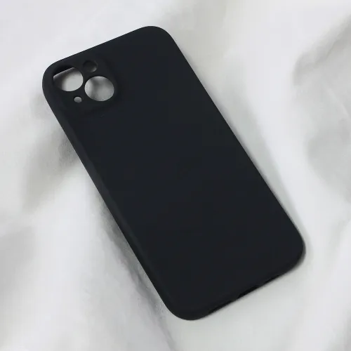Futrola - maska Teracell Soft Velvet za iPhone 14 Plus 6.7 crna.