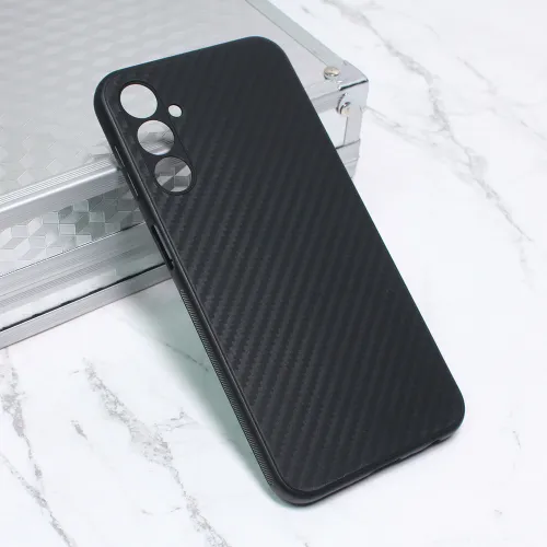 Futrola - maska Carbon fiber za Samsung A245 Galaxy A24 4G crna.