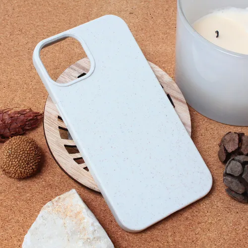 Futrola - maska Teracell Giulietta Nature za iPhone 14 Pro 6.1 bela.