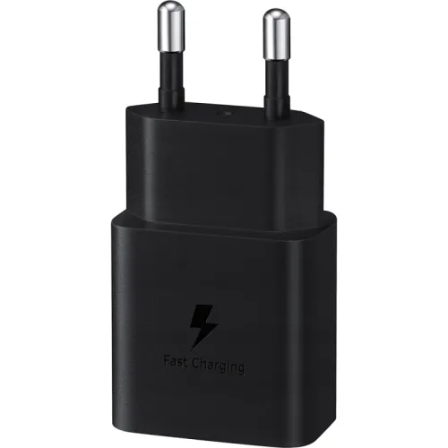 Samsung kucni punjac 15W Type C bez kabla crni BULK (EP-T1510-NBE).