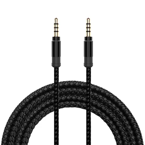 Audio AUX kabl pertla crni (MS).