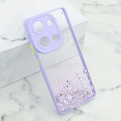 Futrola - maska Fiesta za Xiaomi Redmi Note 13 Pro 4G ljubicasta (MS).