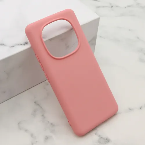 Futrola - maska Soft Silicone za Xiaomi Redmi Note 14 Pro 4G roze (MS).