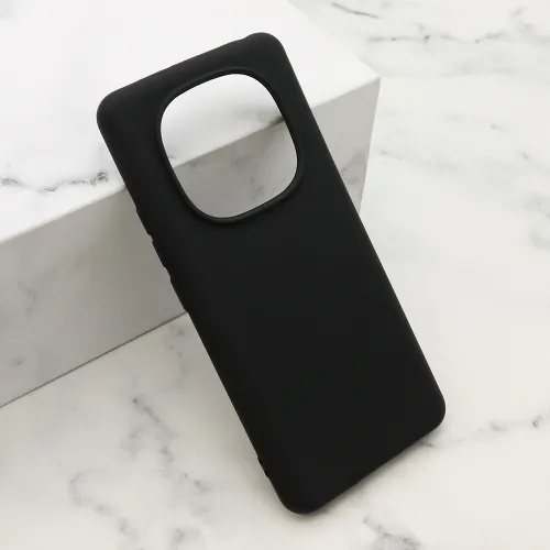 Futrola - maska Soft Silicone za Xiaomi Redmi Note 14 Pro 4G crna (MS).